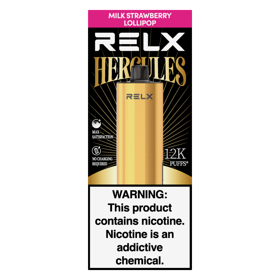 规格 (9) RELX milk strawberry lollipop-12000puffs* - Image 1
