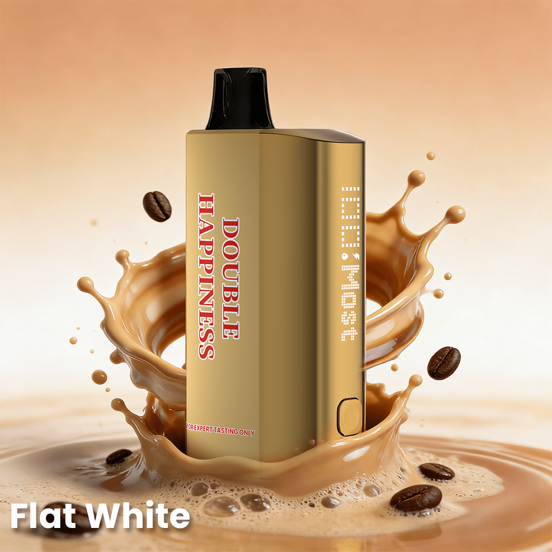 3 Double Happiness hype Flat White - Image 1