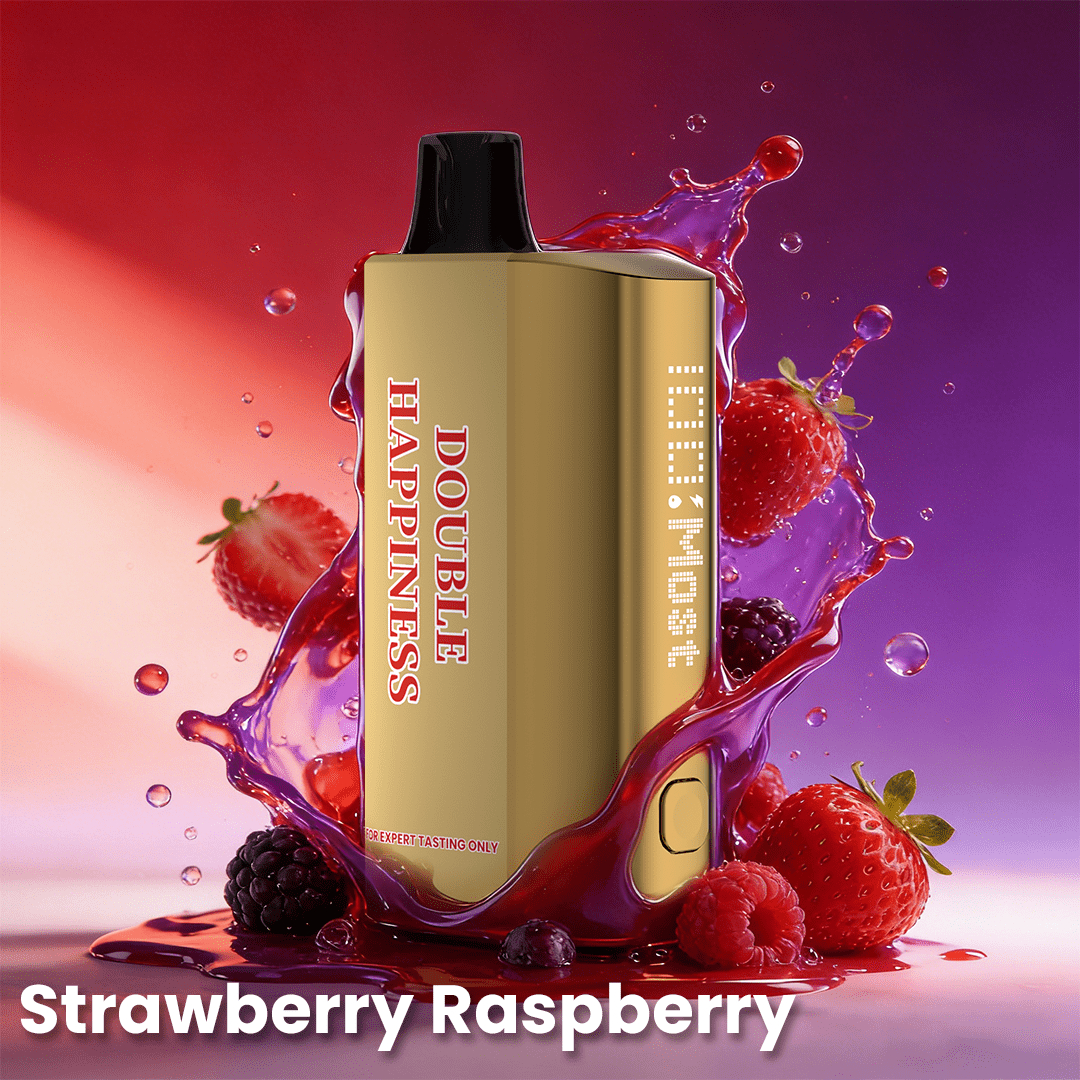 6 Double Happiness hype Strawberry Raspberry - Image 1